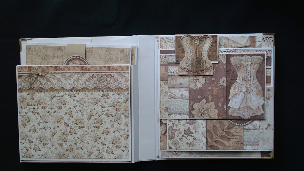 Photo Folio -  Old Lace Hard Cover