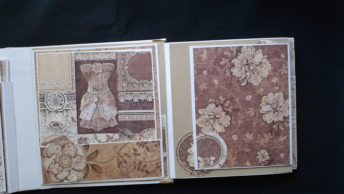 Photo Folio -  Old Lace Hard Cover