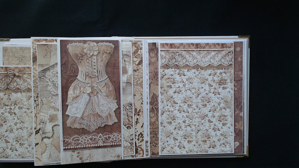 Photo Folio -  Old Lace Hard Cover