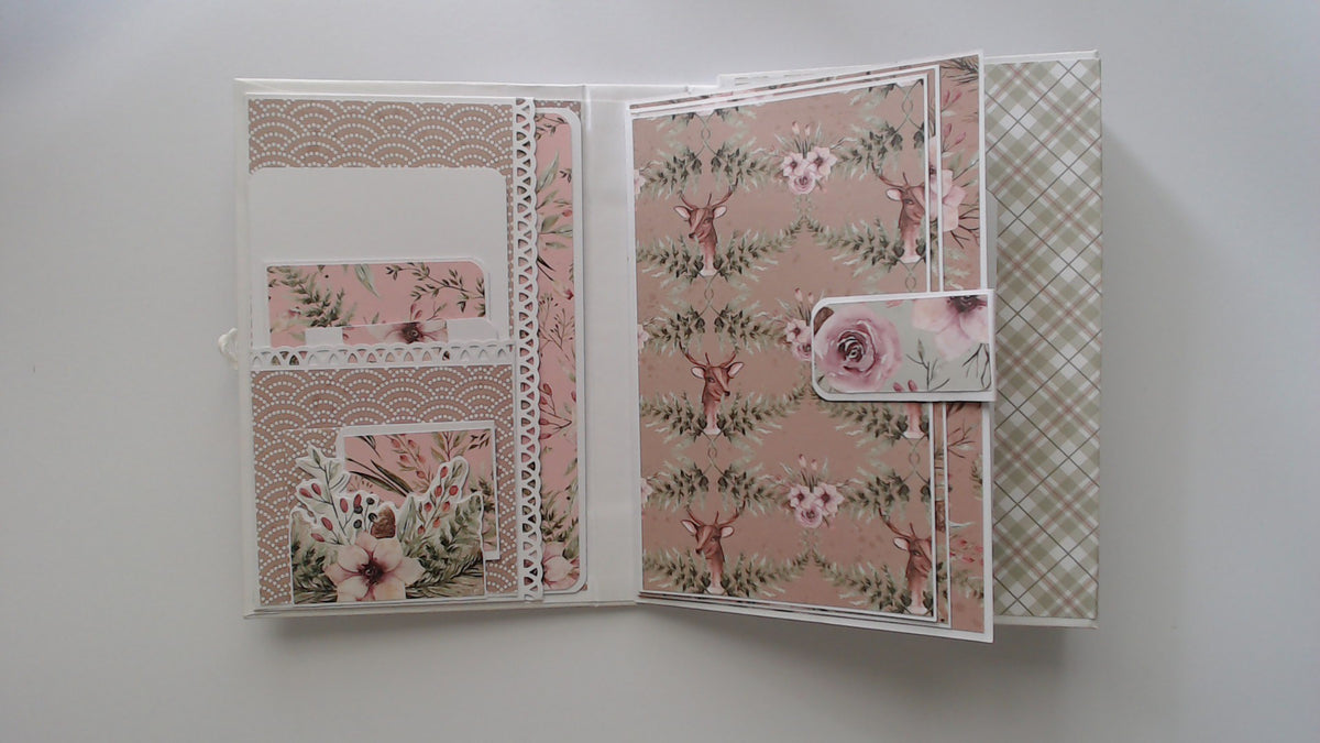 Photo Folio - Christmas Pink/Green