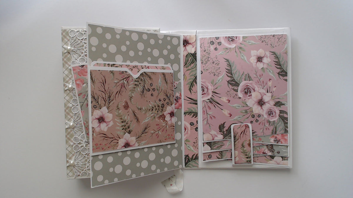 Photo Folio - Christmas Pink/Green